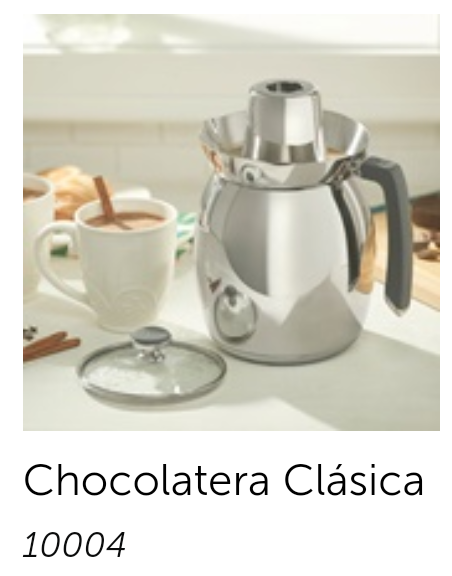 Chocolatera clásica