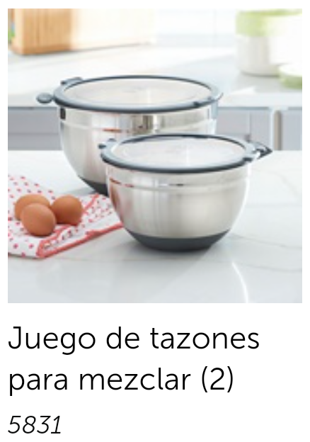 Juego de tazones para mezclar (2)