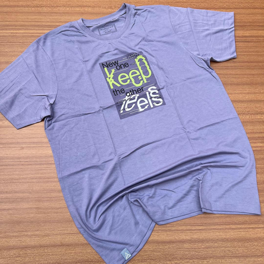 TRUE DESIGN TSHIRT - PURPLE 