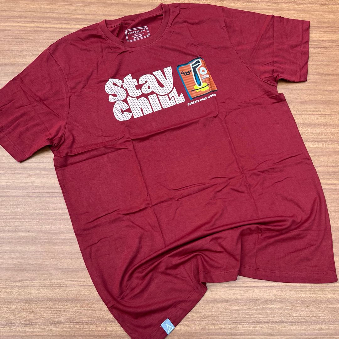 TRUE DESIGN TSHIRT - WINE