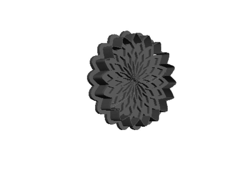 Flower 5 Cutter and Stamp Set