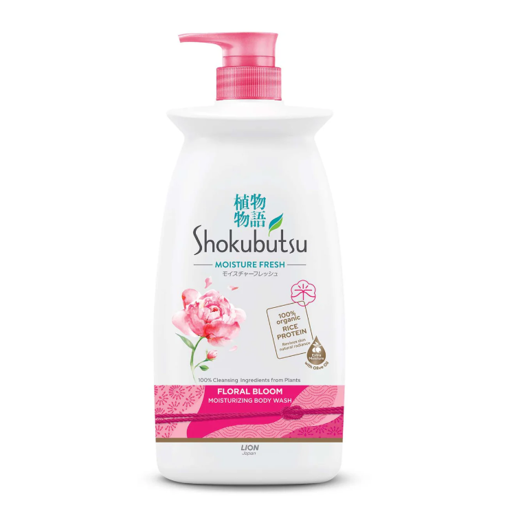 Shokubutsu Body Wash Floral Bloom Scent 900g