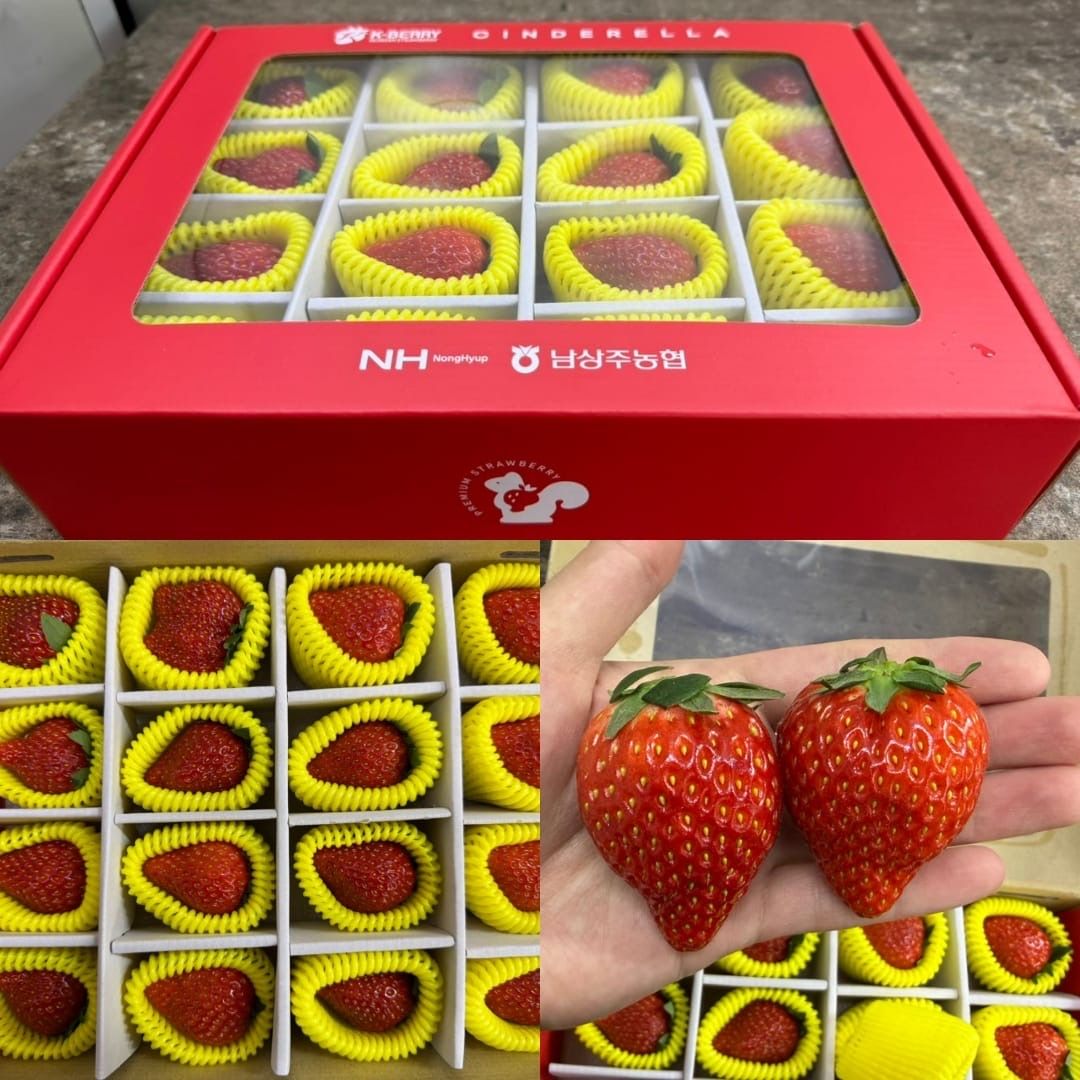 1 x 400G Korea Cinderella Jumbo Strawberry 
