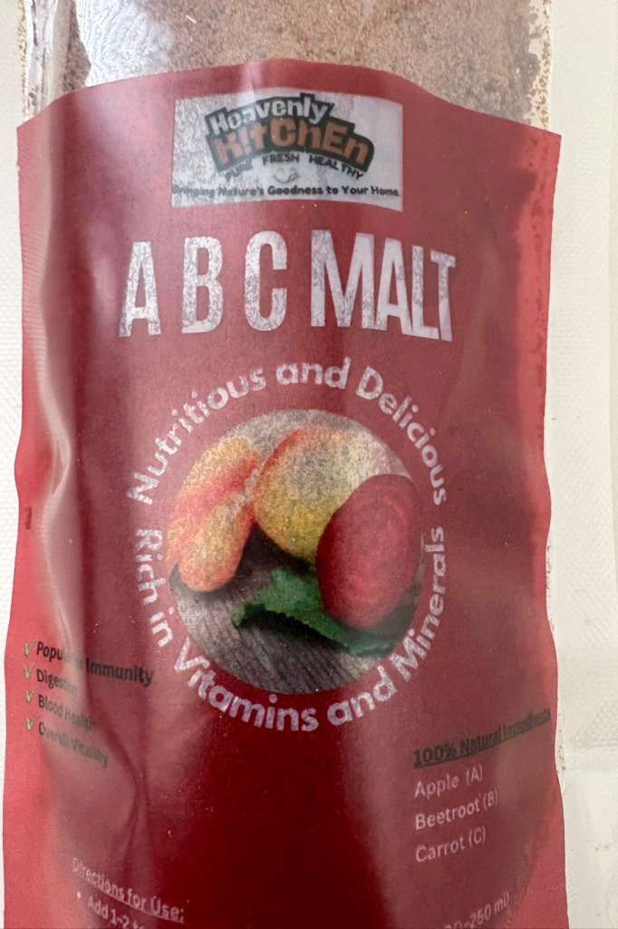 ABC Health Malt 1/2 lb - appleBeetRootCarrot Powder