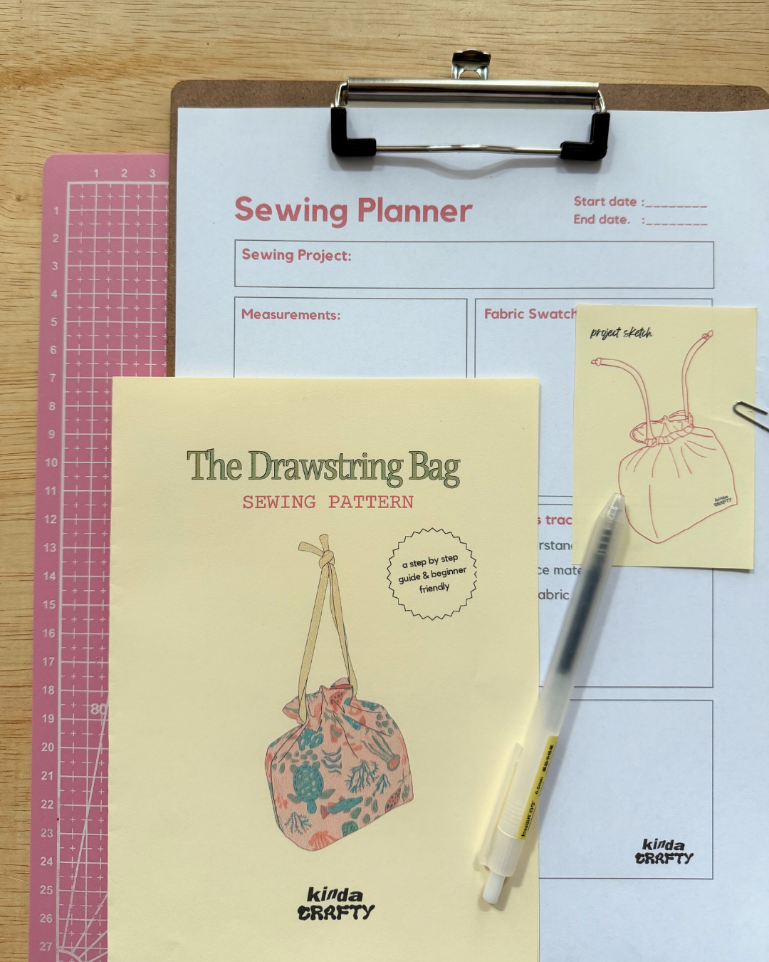 Drawstring Bag Workshop