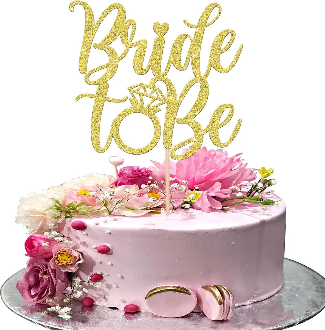 Bride To Be Cake Topper