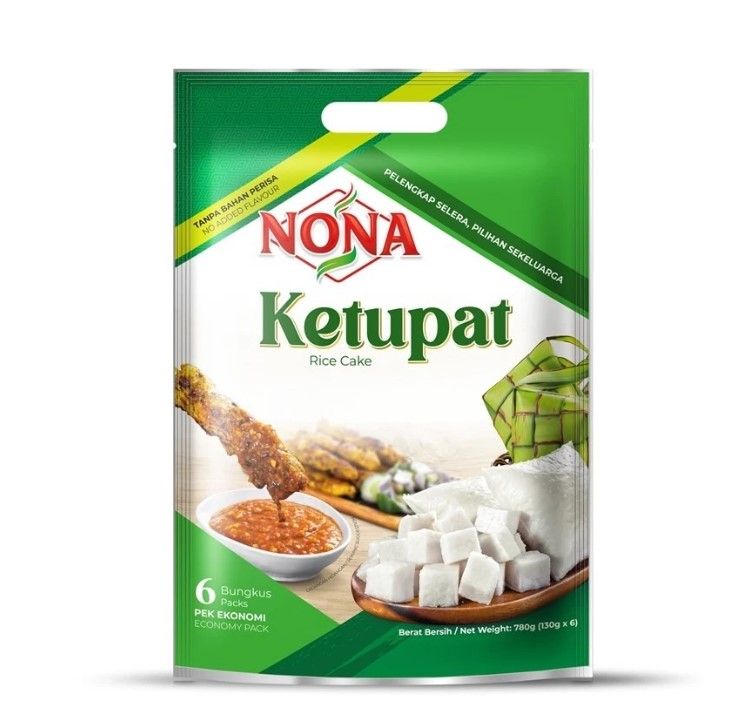 Nona Malaysia Satay Rice (Beras Ketupat) 780g