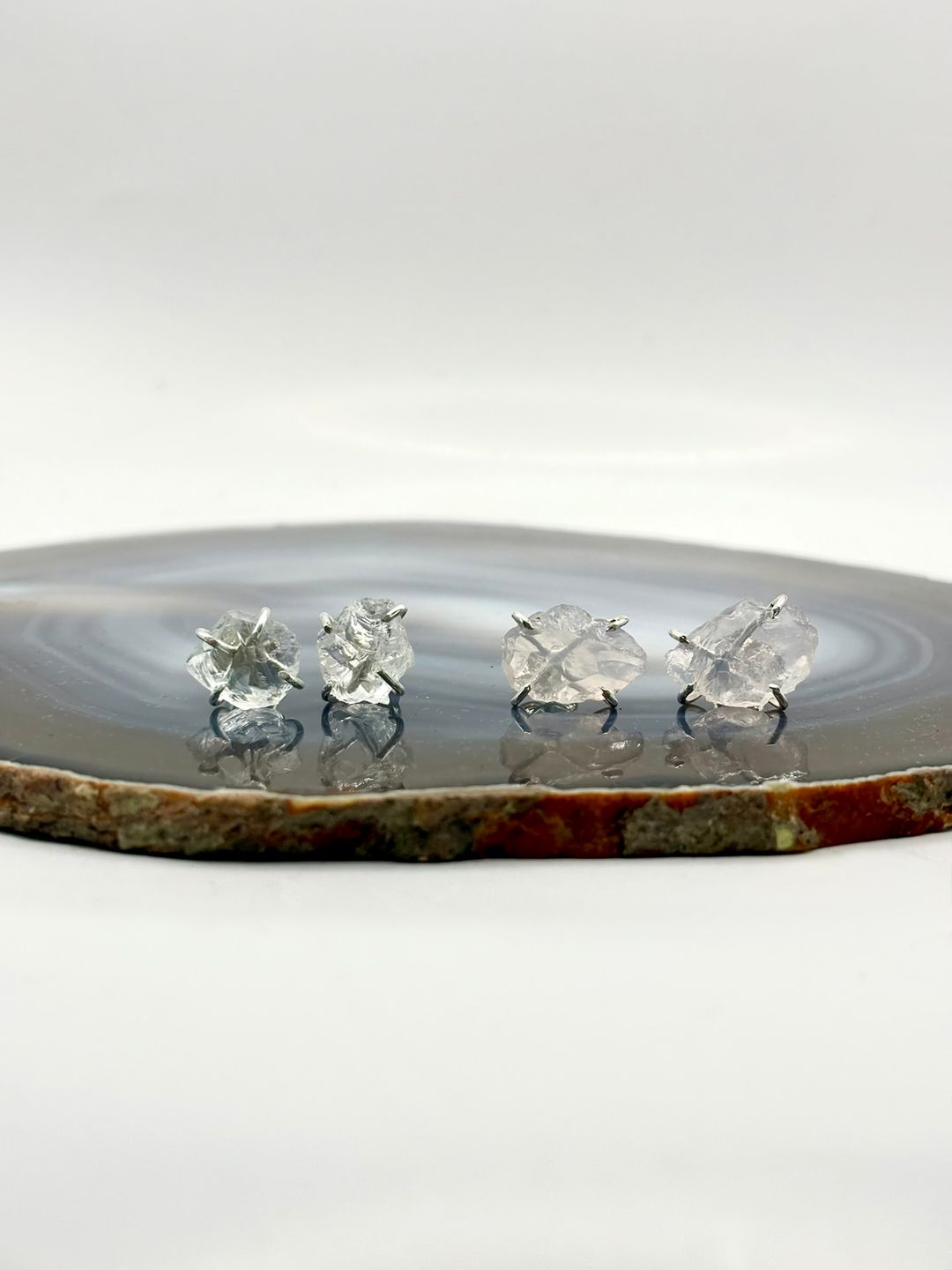 Aretes Marcelina silver