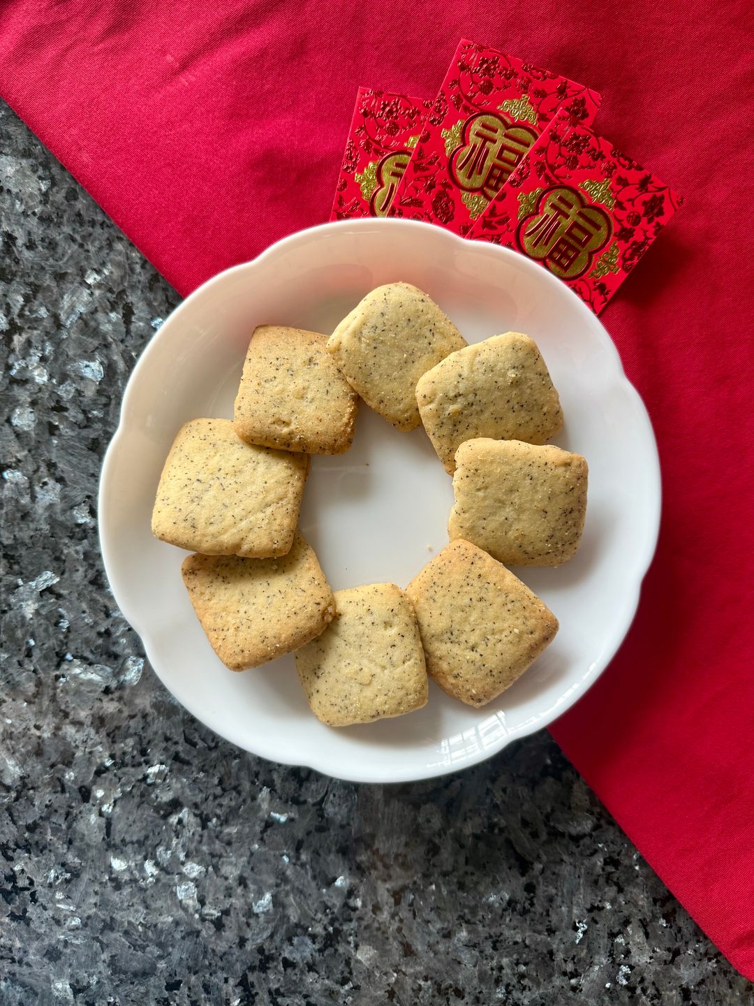 Earl Grey Butter Cookies 