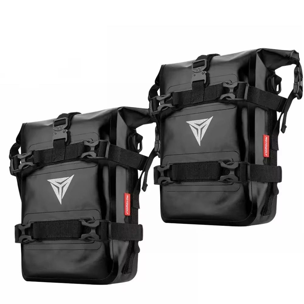 Crush guard saddle bags