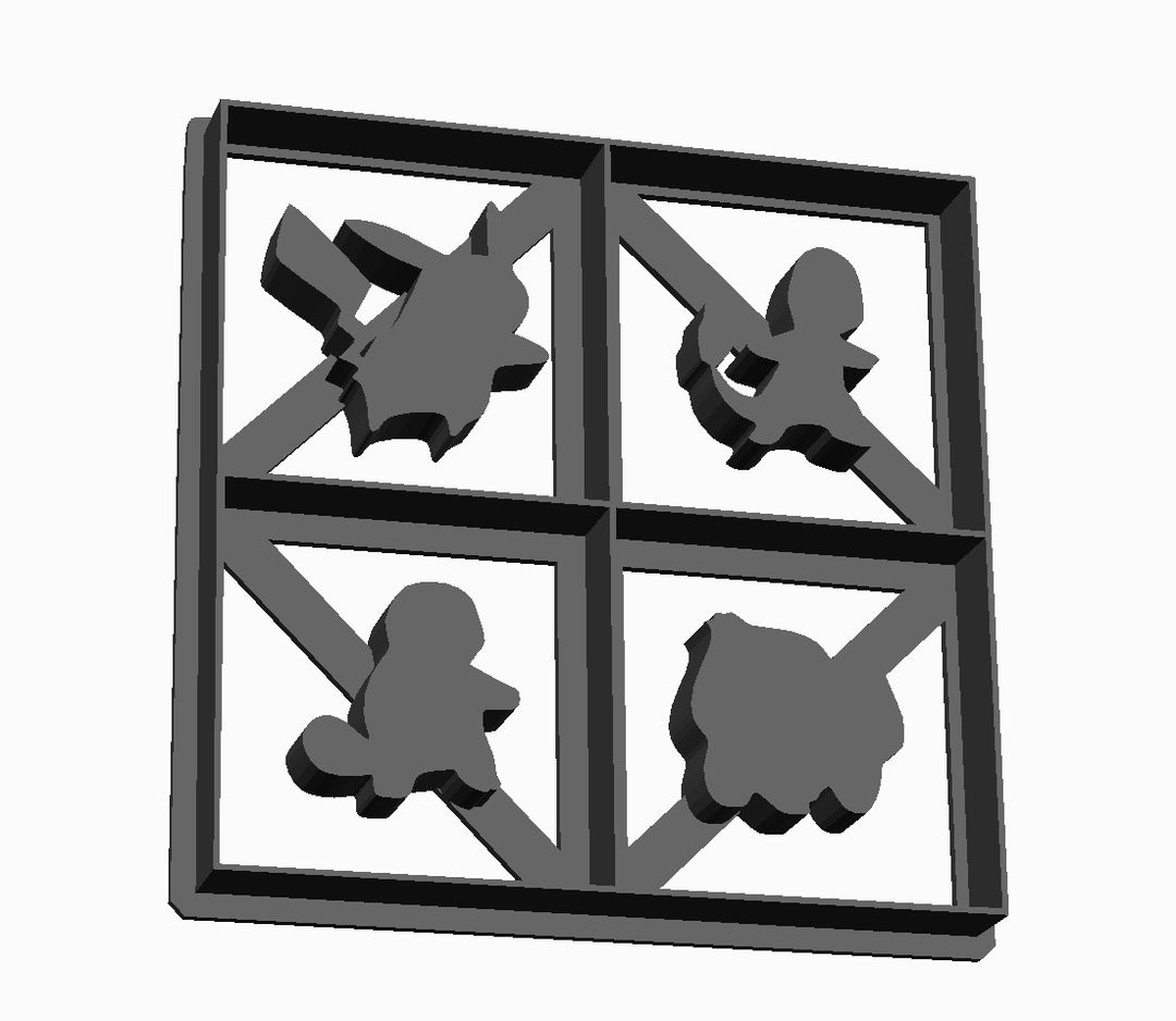 Pokimon sandwich cutter 