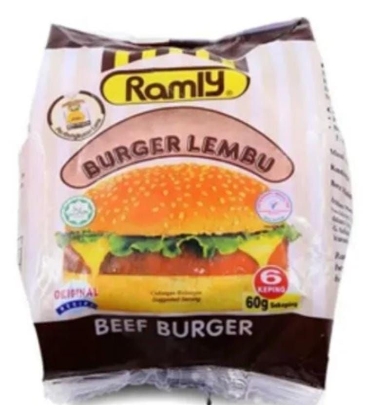 Beef Burger 360g Ramly
