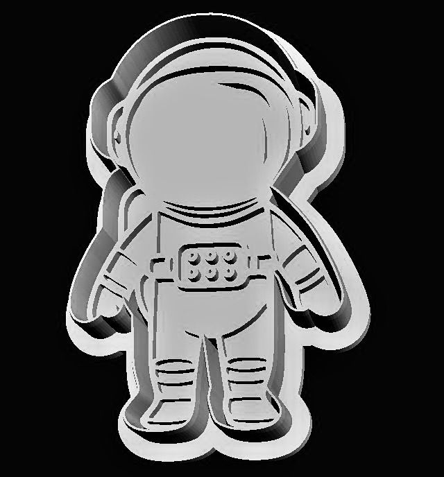 Astronaut cutter & stamp