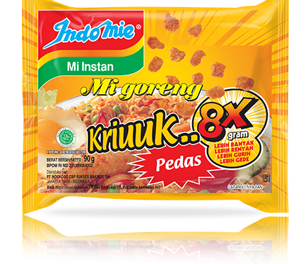 Spicy crispy fried Indomie ( Indomie Goreng Keriuk pedas ) 