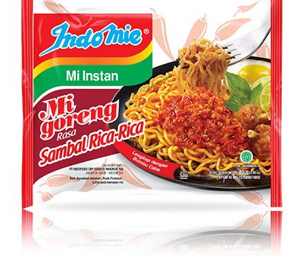 Indomie Mi Goreng Sambal Rica-Rica – Bold & Spicy Indonesian Flavor 