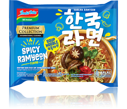 Indomie Premium Collection – Korean Ramyeon Spicy Ramyeon Flavor