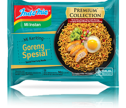 Indomie Premium Collection – Curly Fried Noodles (Goreng Spesial)