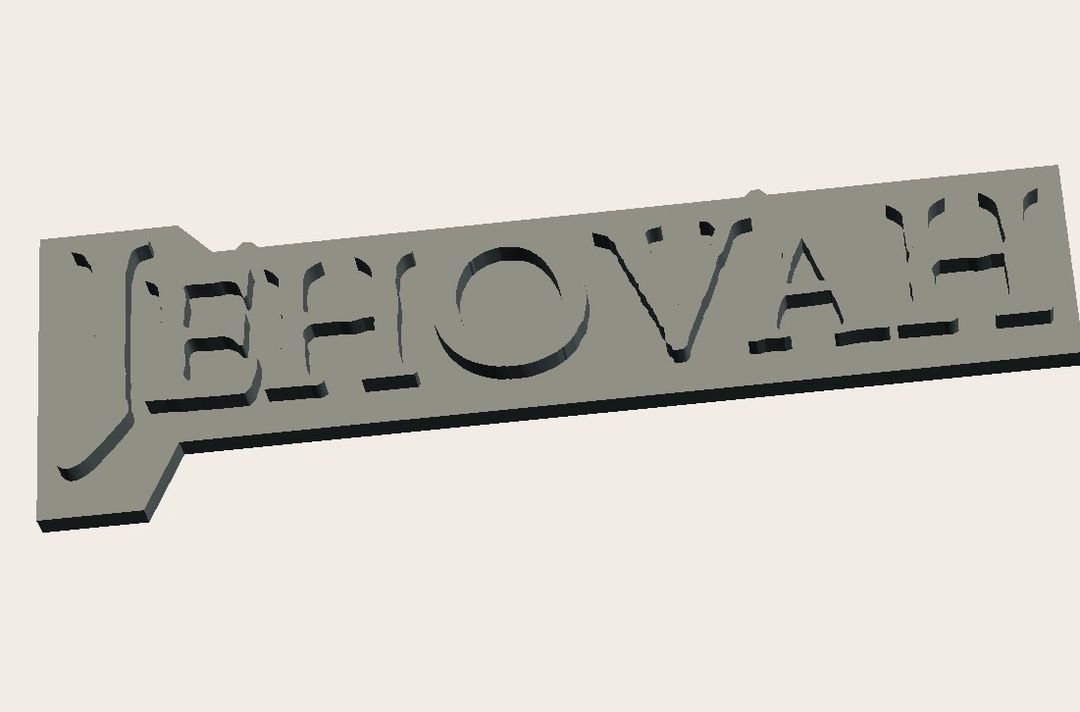 Christian Name Jehova
