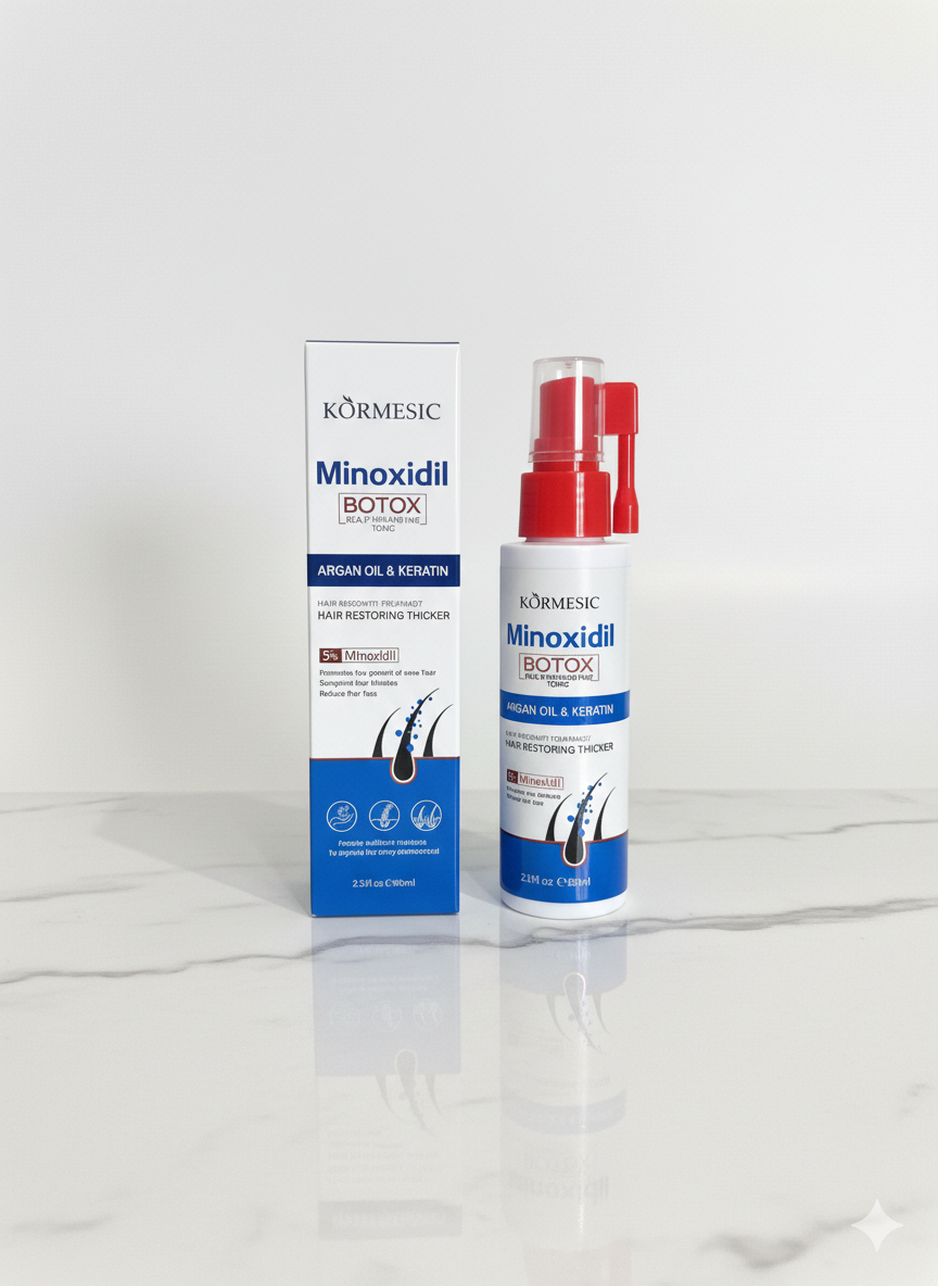 Kormesic 5% Minoxidil botox scalp nourishing tonic
