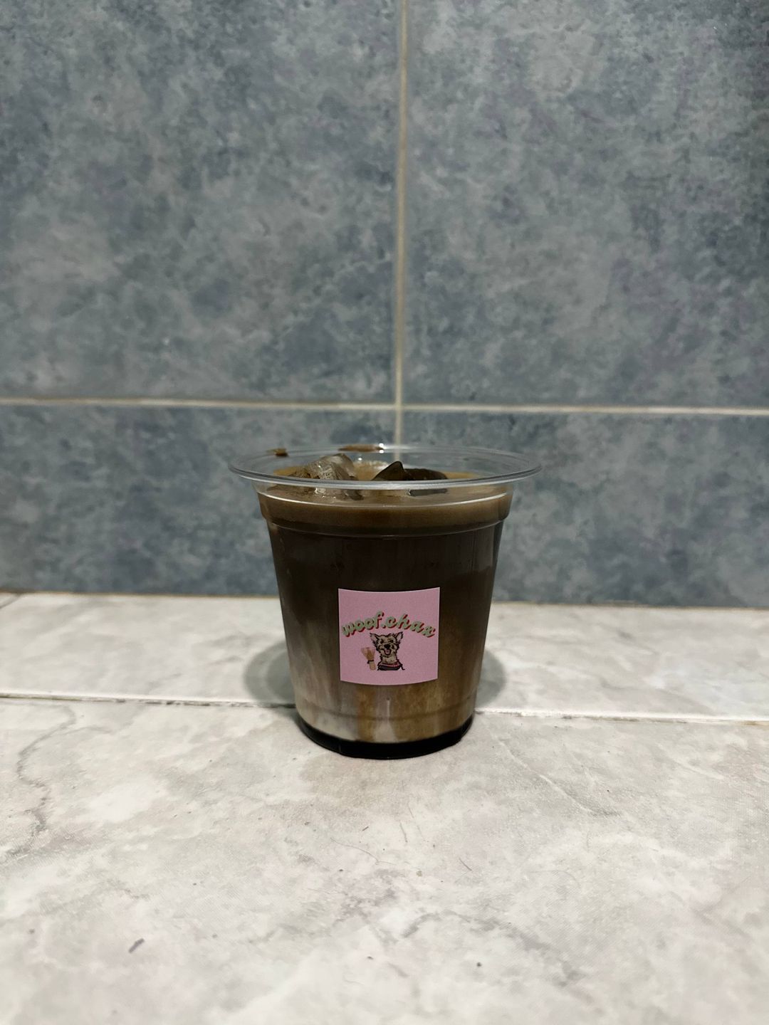 iced earl grey hojicha latte