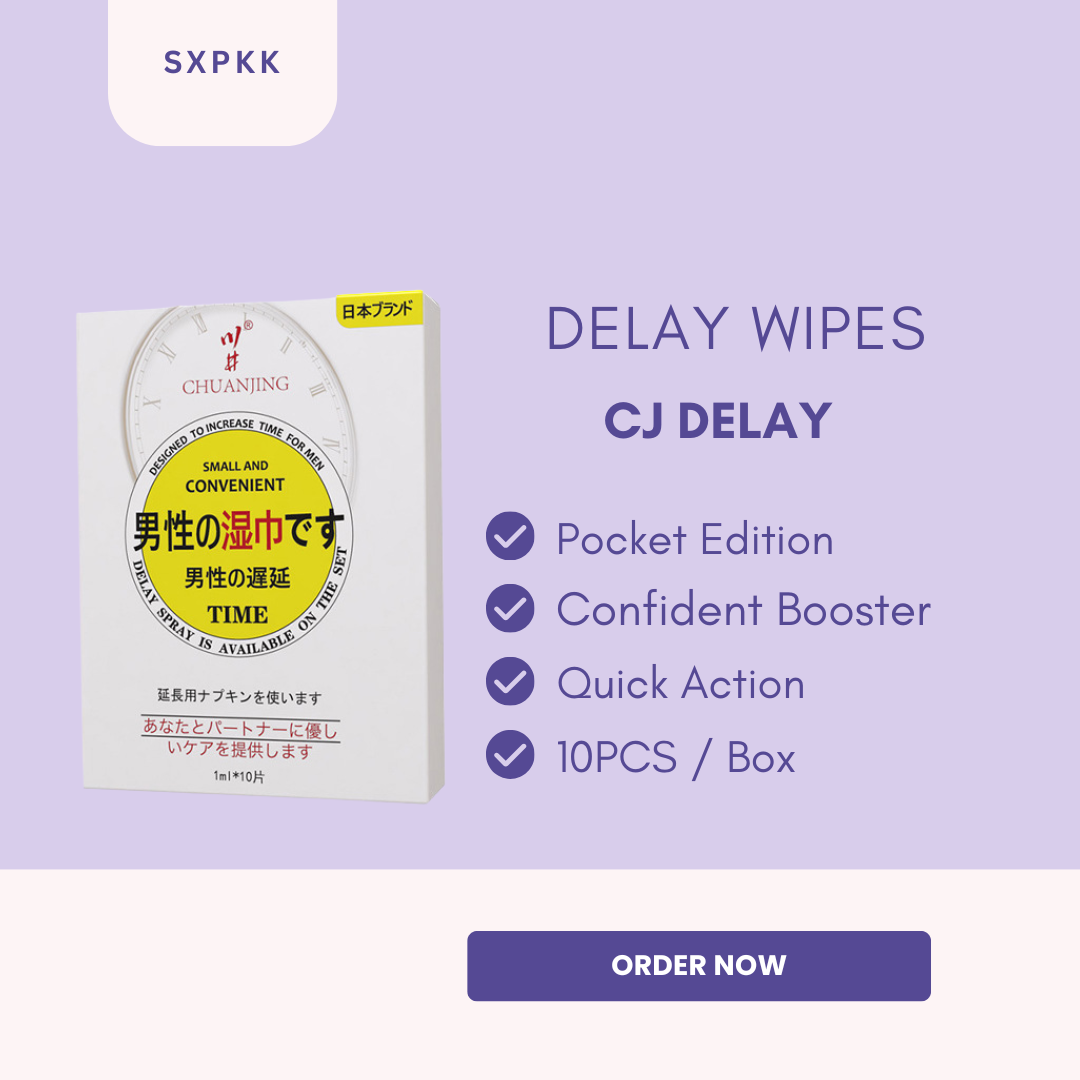 CJ Delay Wipes 10pcs 
