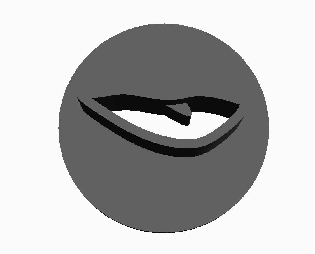 Fondant Minnie Mouth