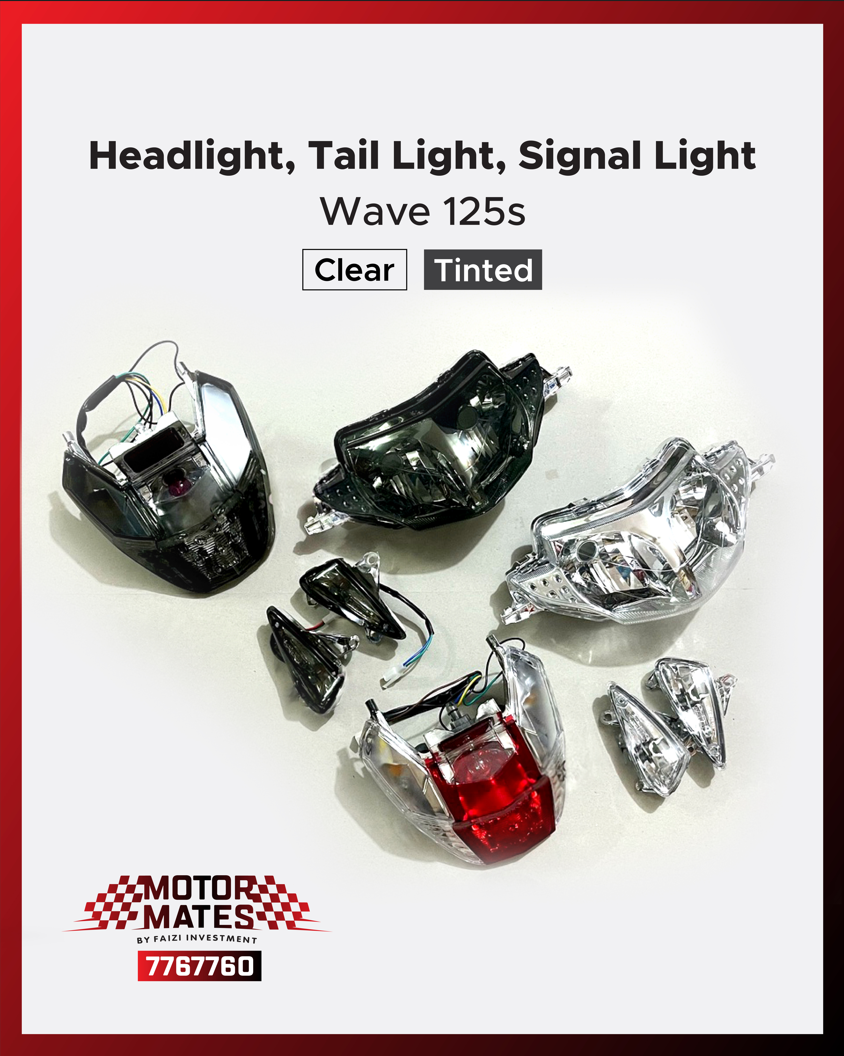 Headlight, Tail Light, Signal Light