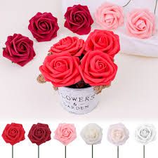 1388 FLOWER RUBBER ROSE 