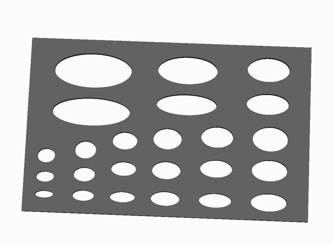 Universal. 6 Stencil Cookie Cutter