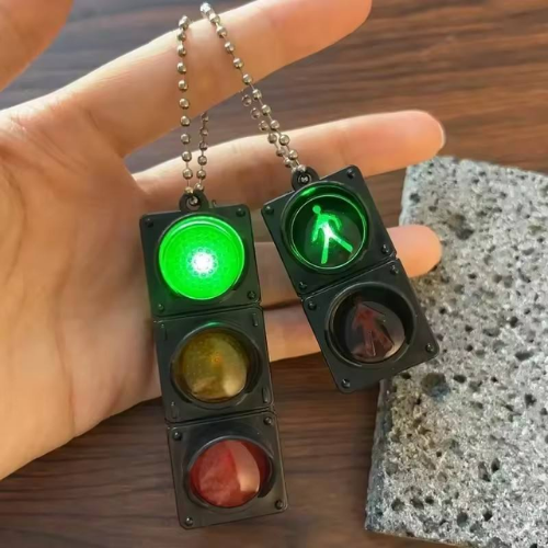 Traffic Light Keychain