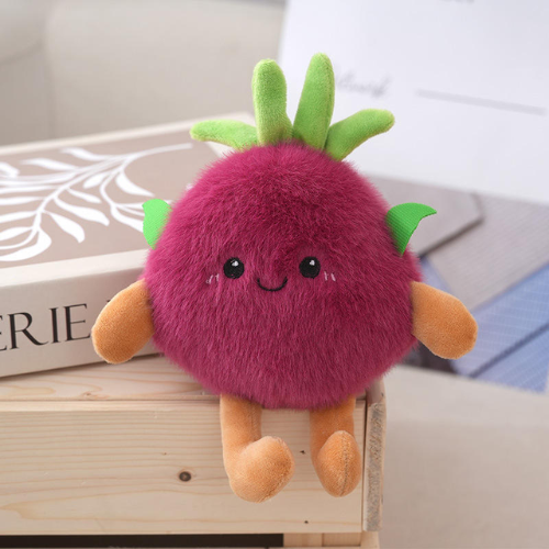 Dragonfruit Plush Keychain