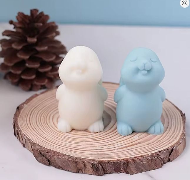 Molde Conejito Sonriente