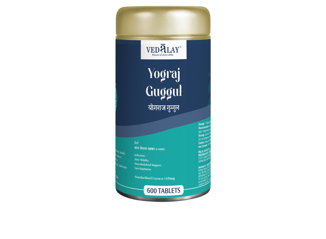 Yogaraj Guggul 600 Tab Jar