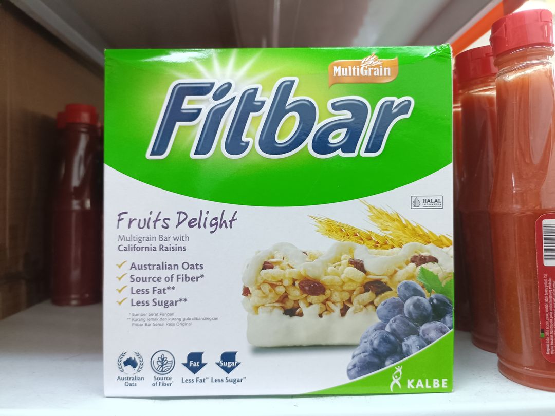 FITBAR FRUITS 100G/24