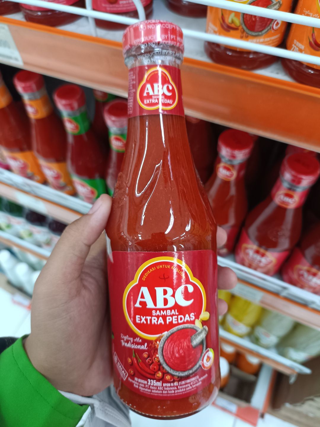 ABC  SAMBAL EXTRA PEDAS 335ML/24