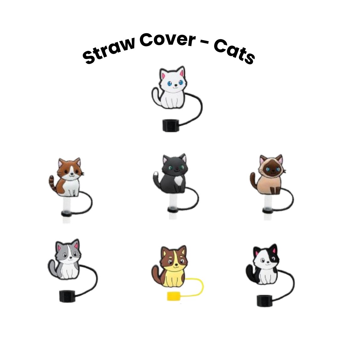 Straw Cover - Cats