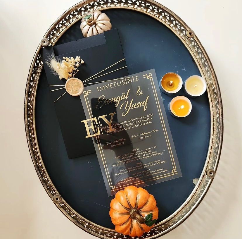 Invitations en Acrylique  