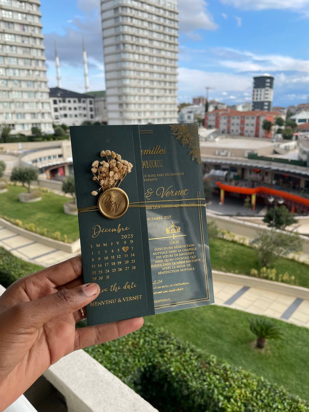 Invitations en Acrylique    