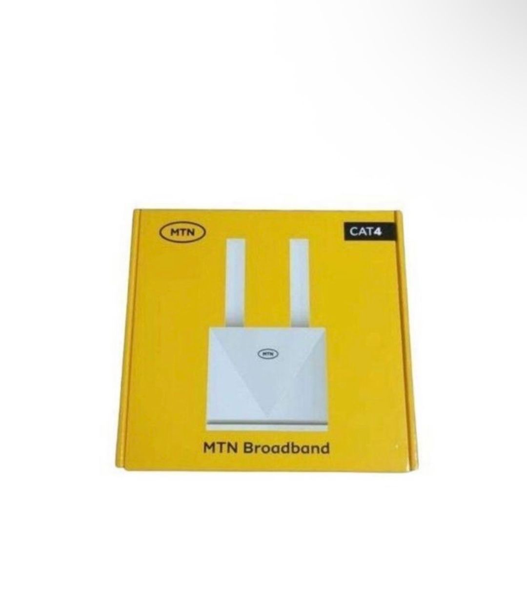 ZTE MTN 4G LTE WIFI ROUTER – HIGH-SPEED INTERNET MODEM - WHITE