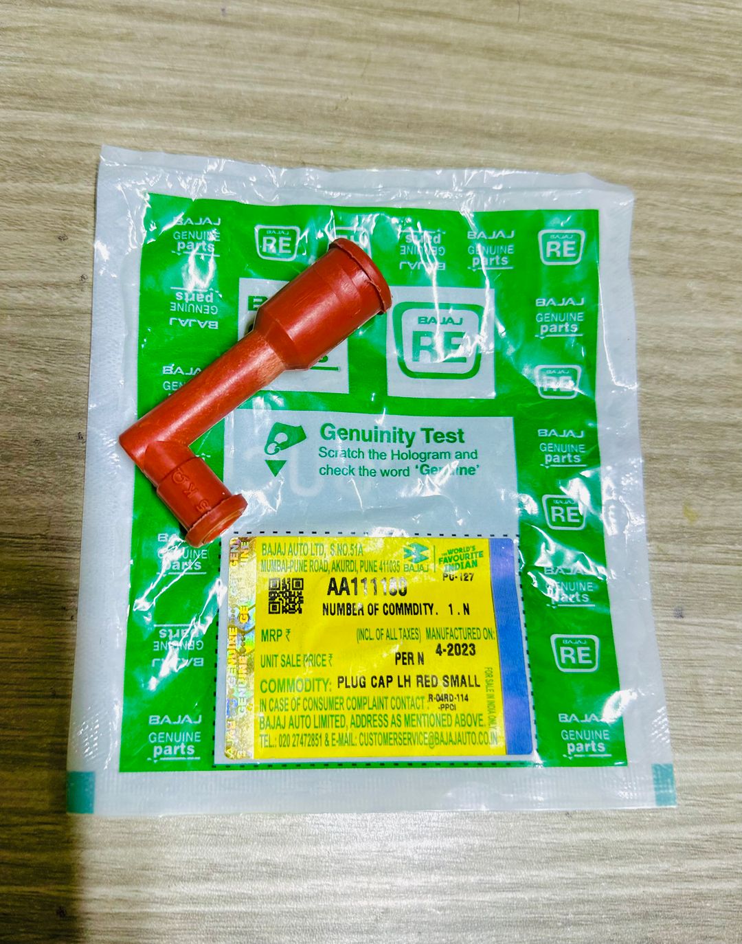 PLUG CAP LH small AA111180