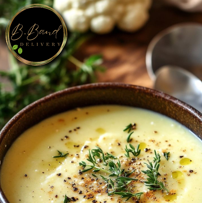 Итальянский овощной крем-суп с маскорпоне и пармезаном