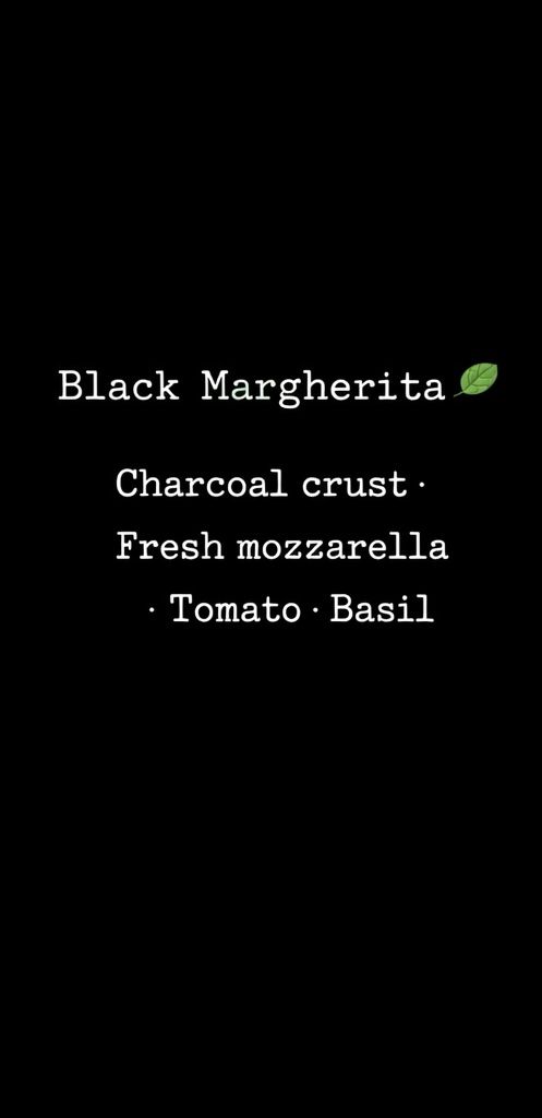Black Magherita