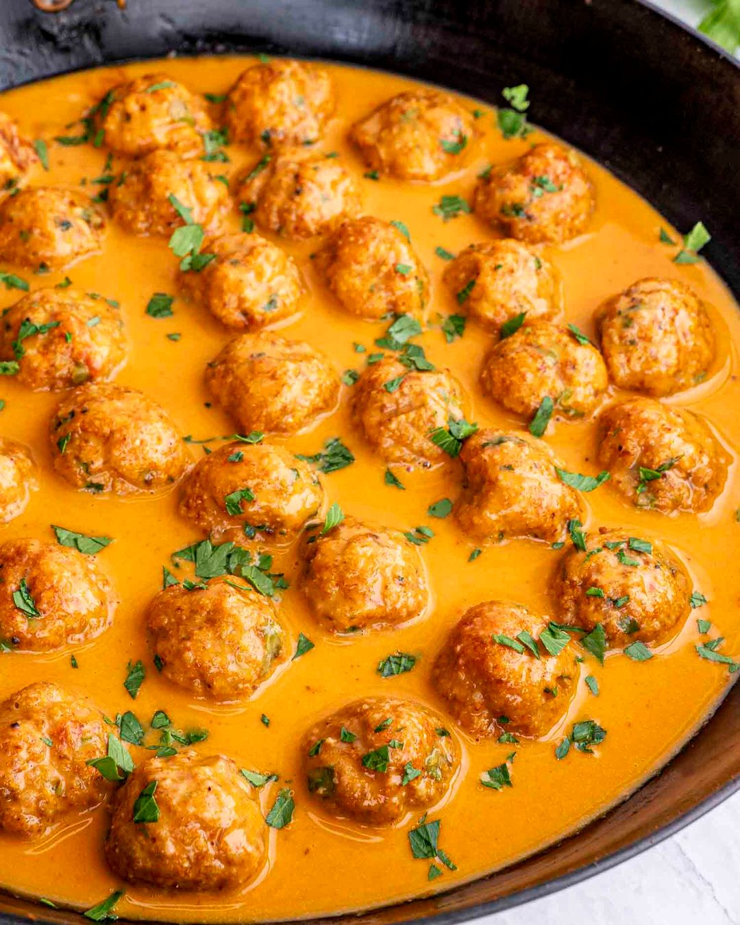 Thai Chicken Meatballs with Pumpkin & Rice