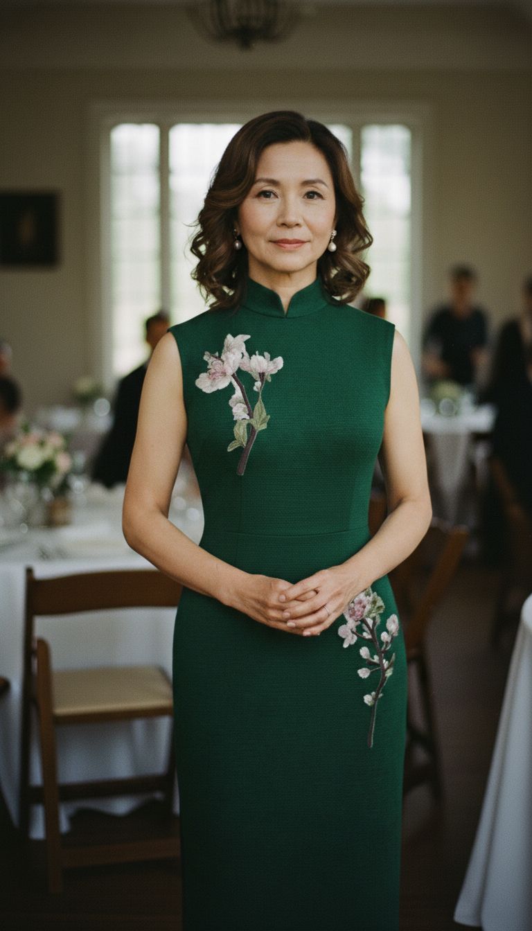 CHEONGSAM in Cherry Blossoms