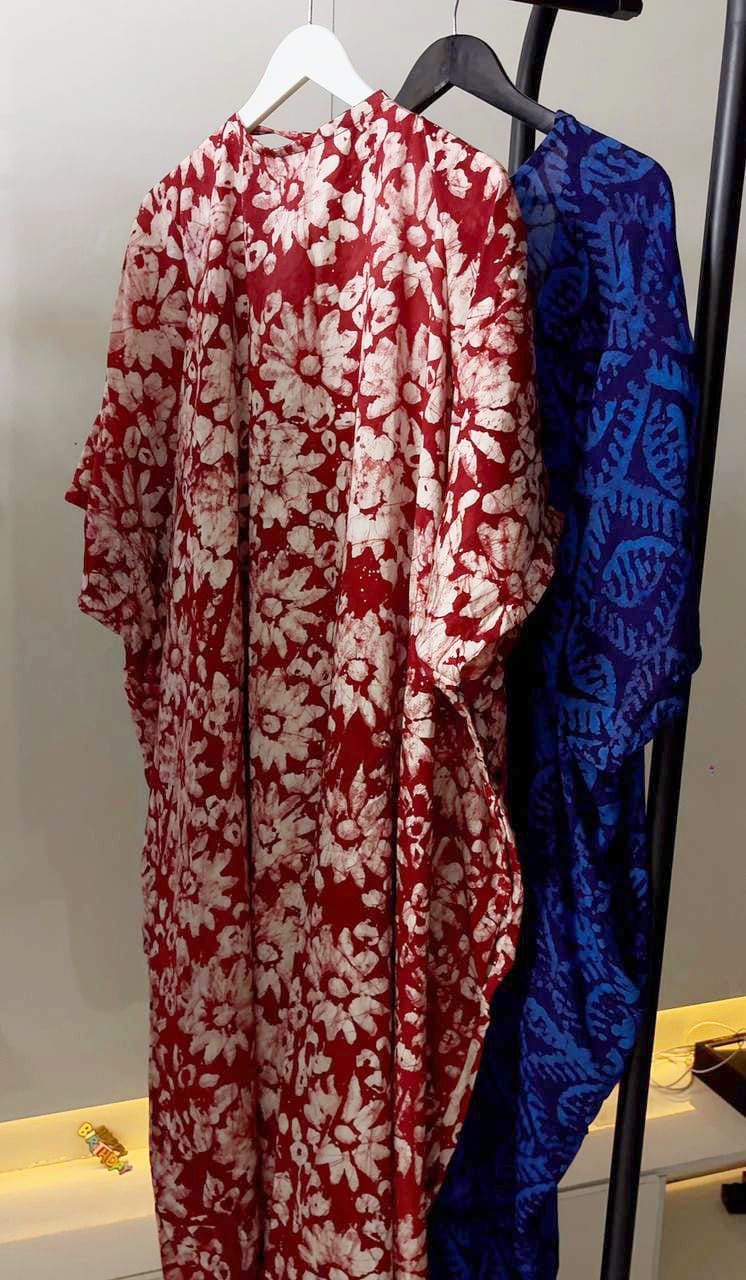 FADE BACKLESS BUBU GOWN