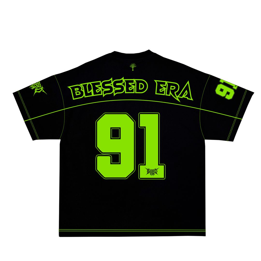 BLESSED ERA JERSEY TEE(green)