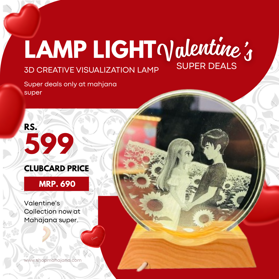 3D Creative Visualization Lamp