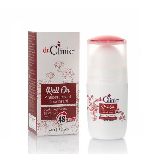 DR.CLINIC Deodorant Roll on Red دكتور كلينيك مزيل تعرق رول احمر