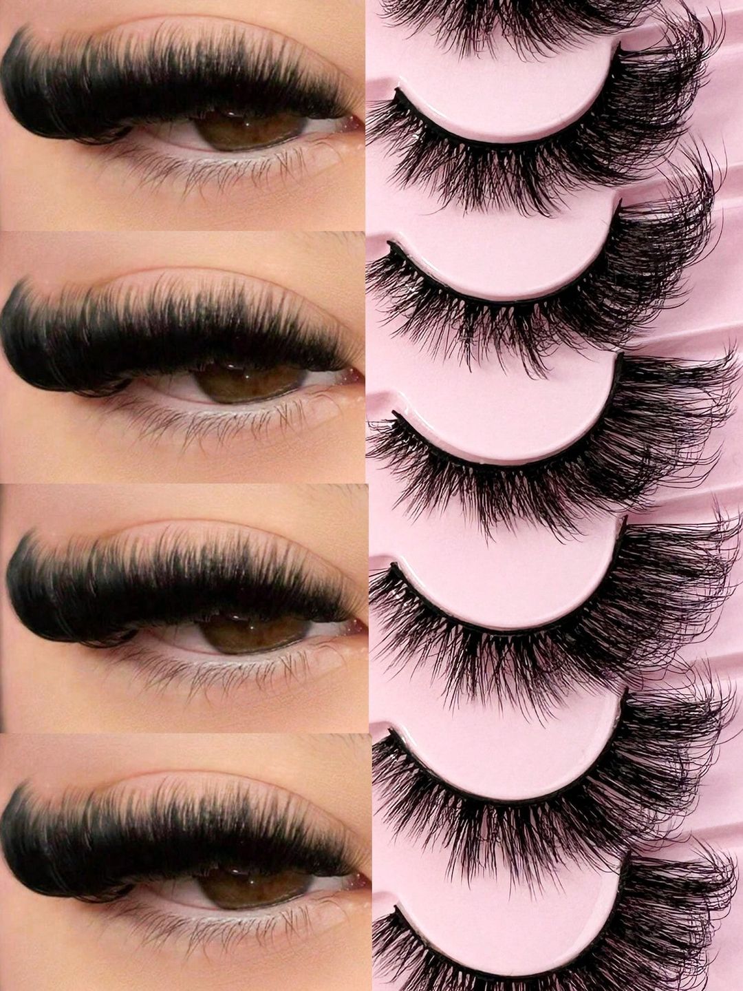 Faux cils œil-de-chat 