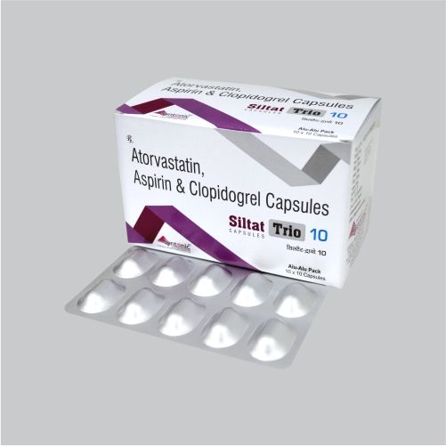 Atorvastatin + Aspirin (Enteric Coated) Tablets 10 Mg Tablet